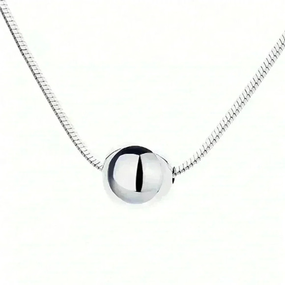 Bead Ball Sea Theme Pendant Necklace - Picture 6 of 7